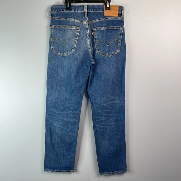 LEVIS 541 Premium Athletic Taper Mens Jeans Blue Medium Wash Big E Size 31x30 - Picture 7 of 14